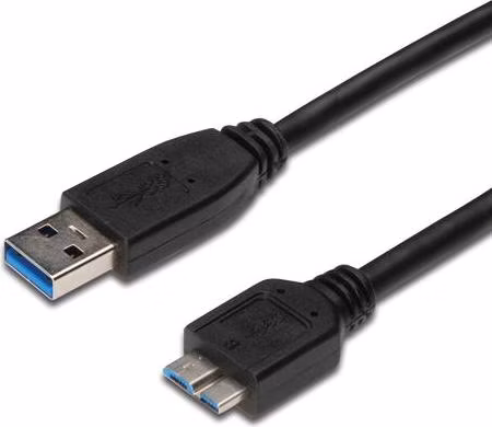 PremiumCord Kabel Micro USB 3.0 5Gbps USB A - Micro USB B, MM, 0,5m