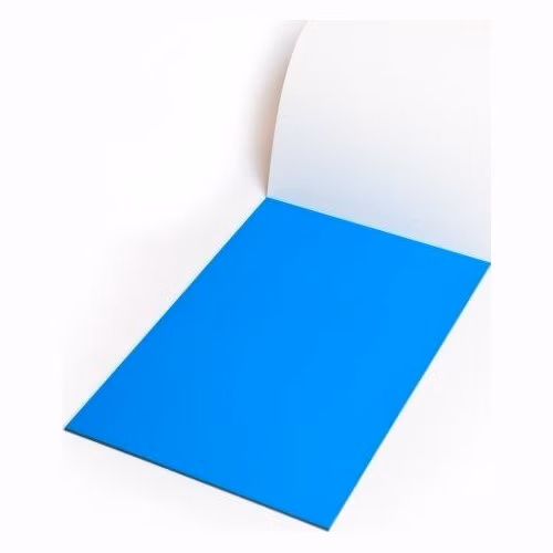 SYMBIO elektrostatické popisovatelné fólie Symbioflipcharts/ 500x700 mm/ modré/ 25 pack