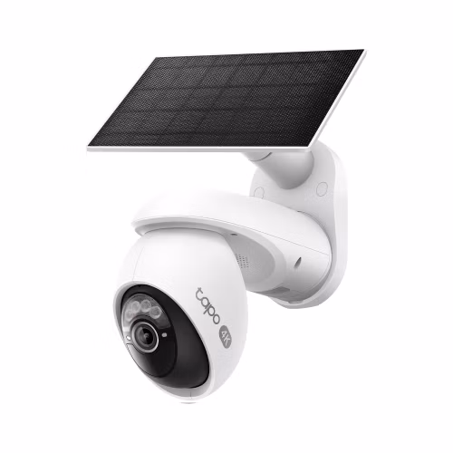TP-Link Tapo C660 KIT venkovní kamera, solární panel (8MP, 4K, 2160p, IR 12m, WiFi, micro SD card, IP65)