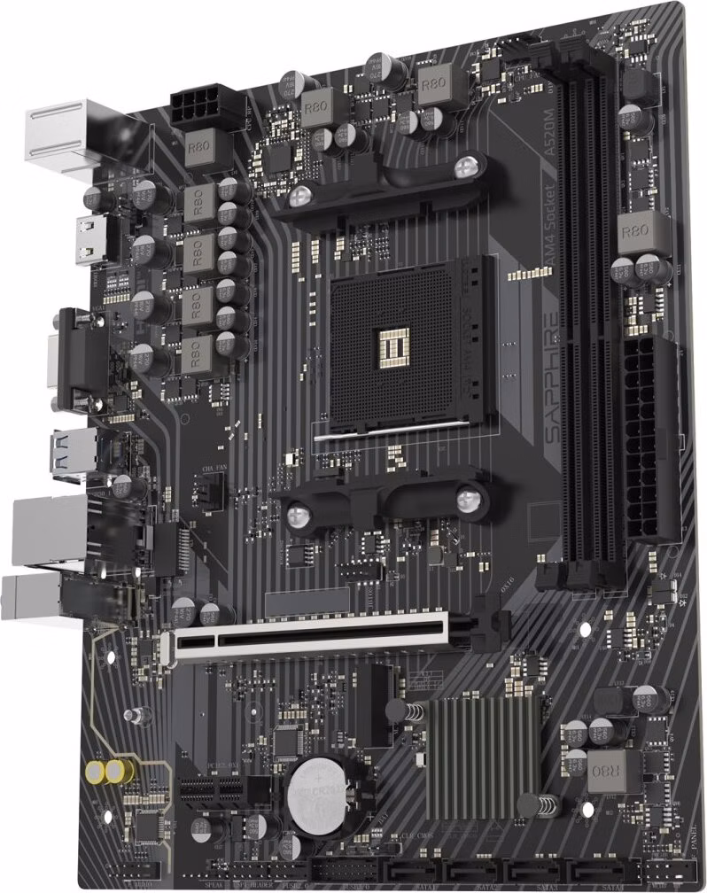 SAPPHIRE A520M-E/AM4/mATX