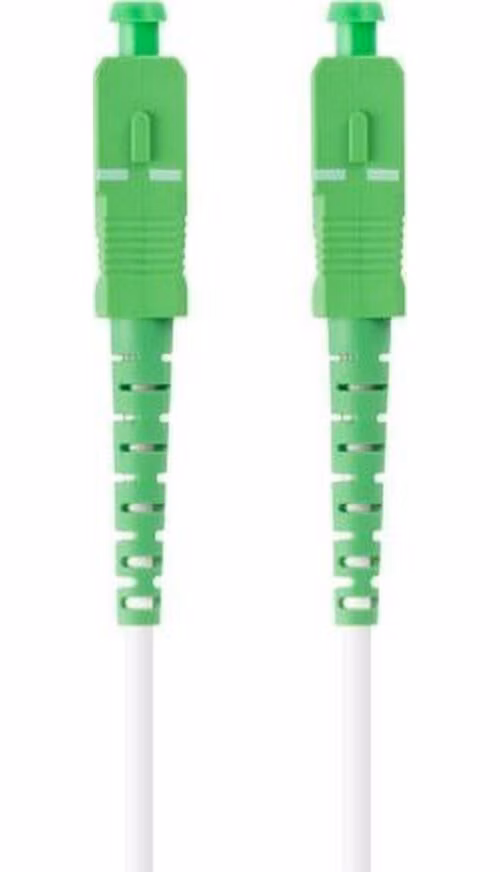 LANBERG optický patch cord SM SC/APC-SC/APC simplex 35m LSZH G657A2 průměr 3mm, barva bílá