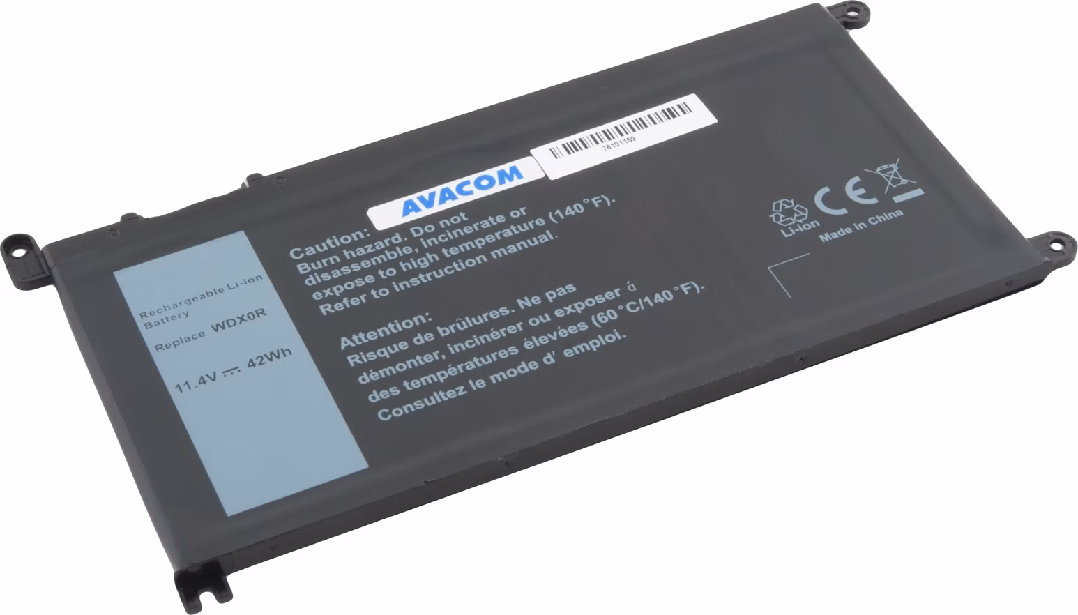 AVACOM Náhradní baterie Dell Inspiron 5 5568, 13 (5368) Li-Ion 11,4V 3684mAh 42Wh