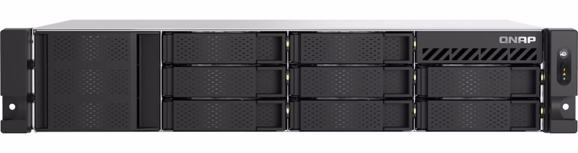 QNAP TS-855eU-RP-8G Intel ® Atom® C5125 2,8 GHz, 8 GB non-ECC SODIMM DDR4 (1 x 8 GB), redundant power supply