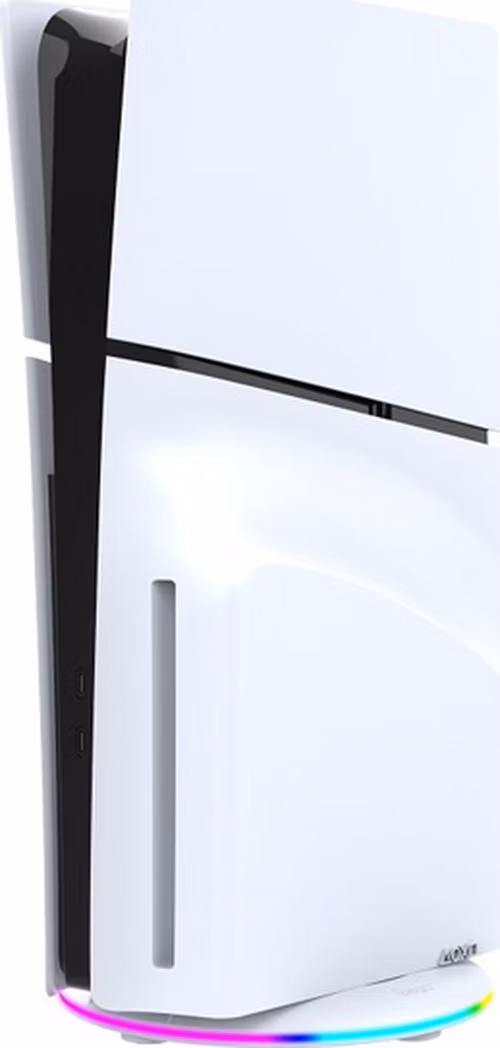 iPega P5S025S Vertikálny stojan s RGB pre PS5 Slim/PS5 Pro White