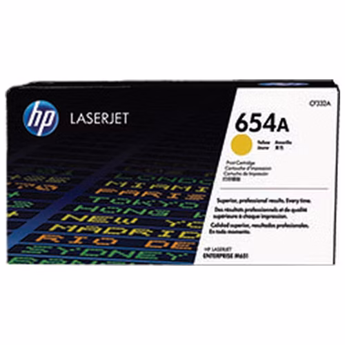 HP toner 654A/Yellow/15 000 stran