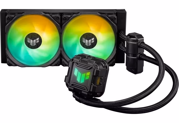 ASUS TUF GAMING LC II 240 ARGB kvapalinový chladič CPU, Aura Sync ARGB, 240mm