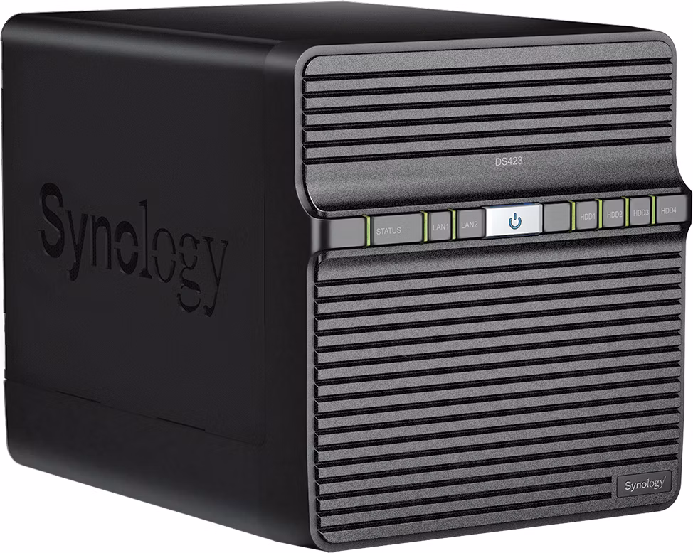 Synology™   DiskStation DS423   (4x HDD; 4jadro CPU; 2GB RAM;  2xGLAN; 2x USB3.2Gen1)