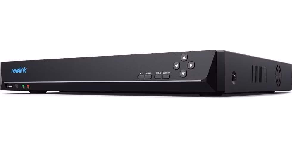 Reolink NVS36 síťový videorekordér 36 kanálů až 12MP, 1x GWAN, 4x GLAN, 3xSATA, VGA, HDMI, alarm porty, USB