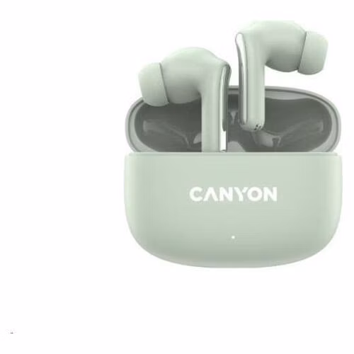 Canyon OnGo 9, TWS-9 True Wireless Stereo BT 4.4 slúchadlá do uší, 6 + 24h výdrž, nabíjacia stanica v kazete, zelené