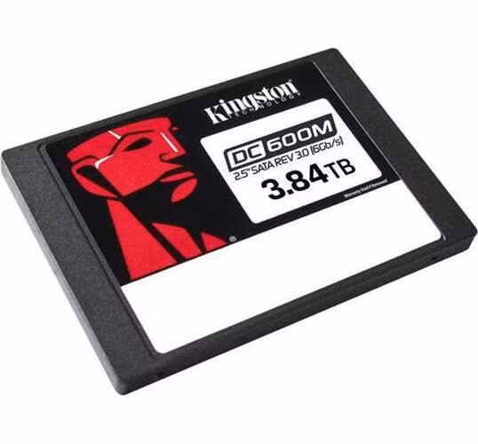 Kingston Flash 3840G DC600M (Mixed-Use) 2.5” Enterprise SATA SSD