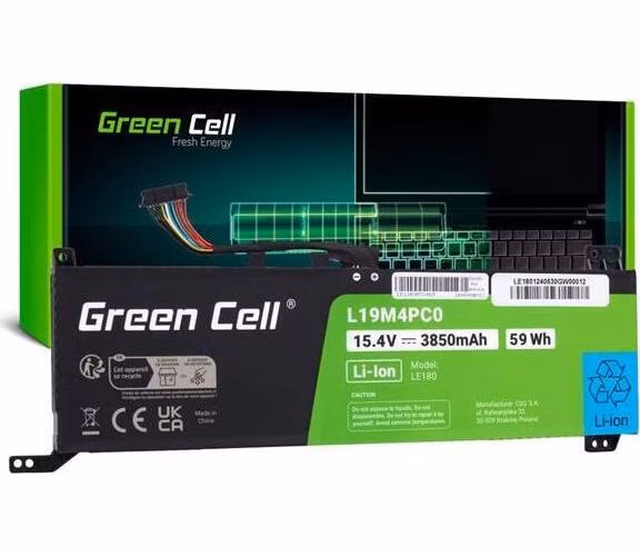 Green Cell baterie L19M4PC0 do Lenovo Legion 5P-15IMH05 5P-15IMH05H 5-15IMH05 5-15IMH05H 5-15ARH05 5-15ARH05H