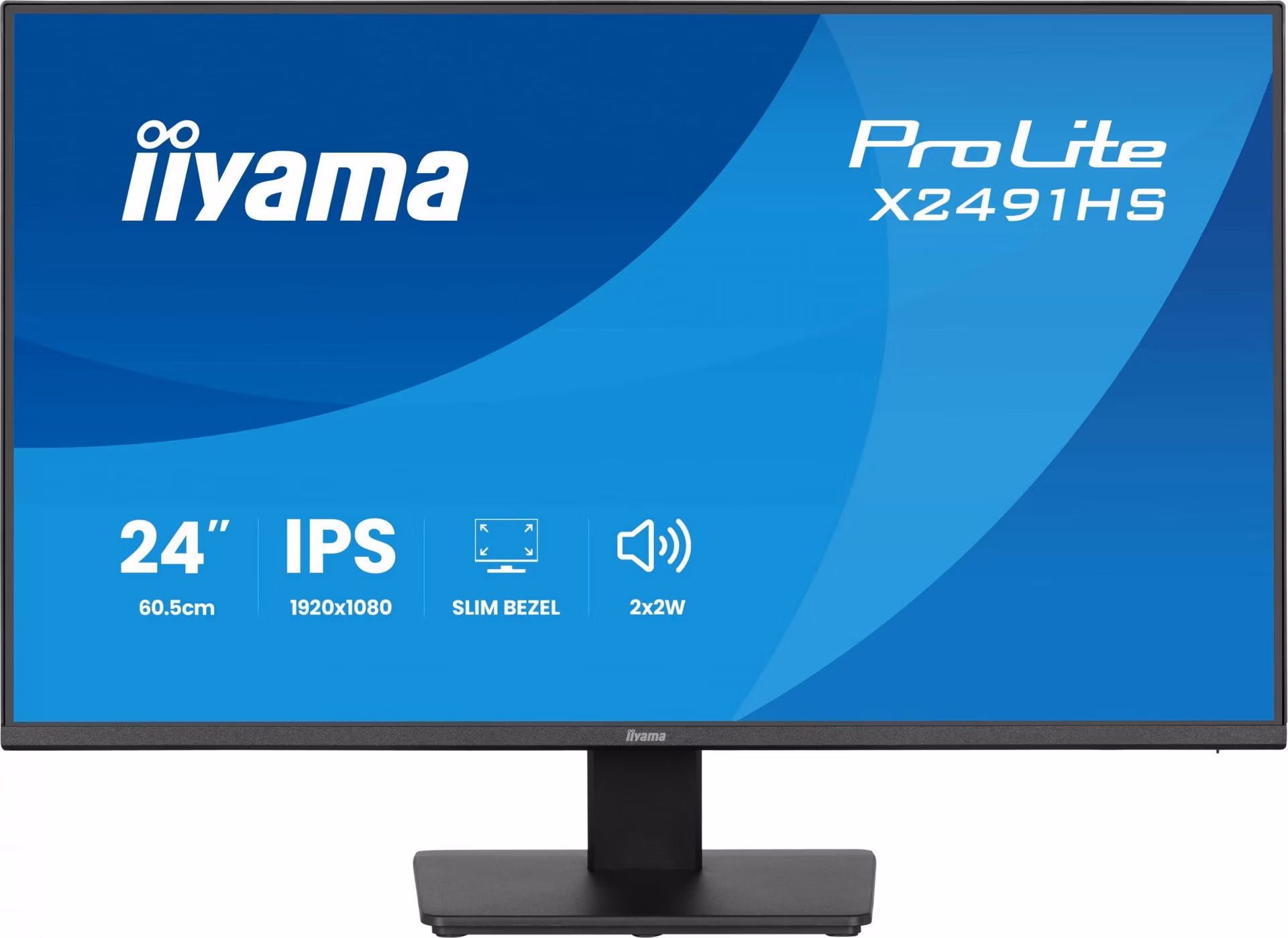 iiyama ProLite/X2491HS-B1/23,8"/IPS/FHD/120Hz/1ms/Čierna/3R