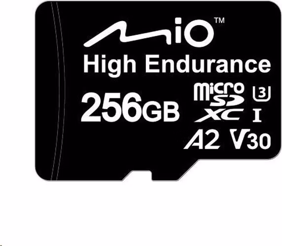 Mio 256 GB microSDXC, V30, U3, A2 paměťová karta