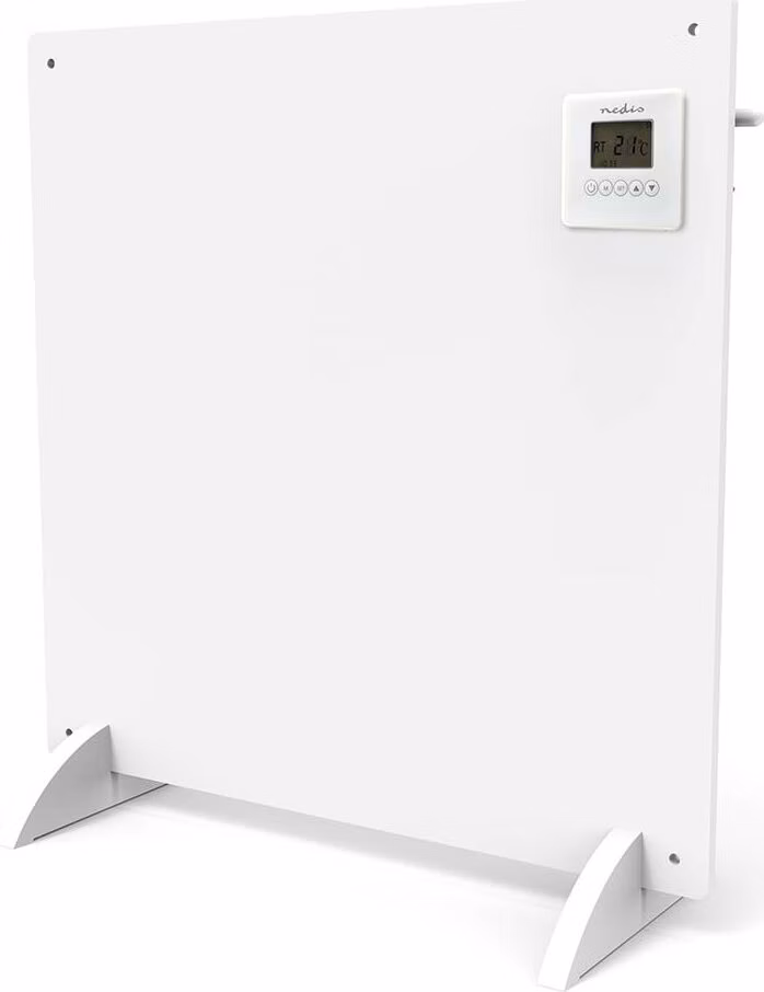 NEDIS infračervený topný panel/ 425 W/ nastavitelný termostat/ IP44/ bílý