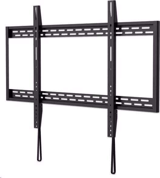 MANHATTAN nástěnný držák TV (60" to 100"), Heavy-Duty Low-Profile Large-Screen TV Wall Mount, pevný, tenký design, černá