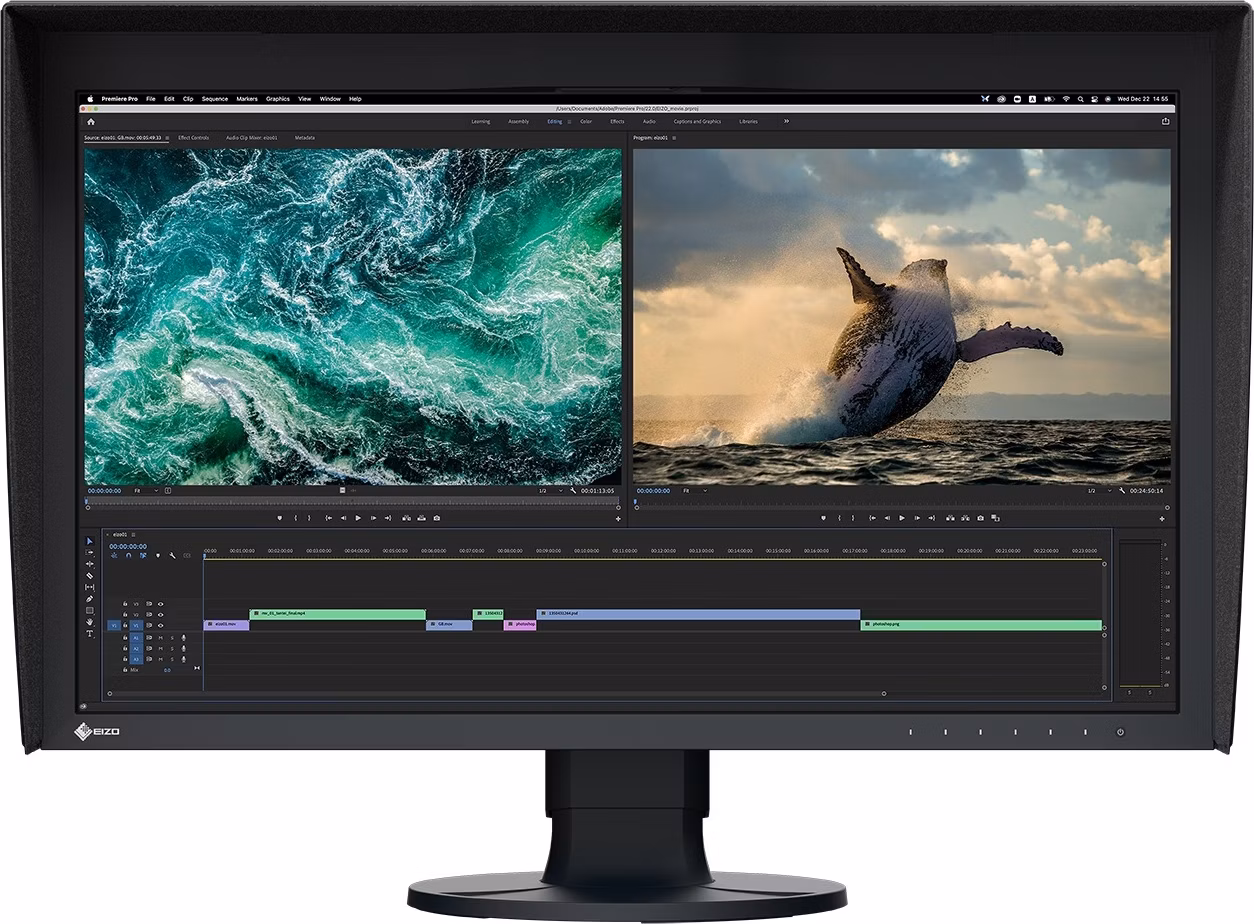 EIZO CG2700S 27" Wide IPS/2560 x 1440/1600:1/400 cd/m2/ DP/USB-C/HDMI/USB/RJ45/černý