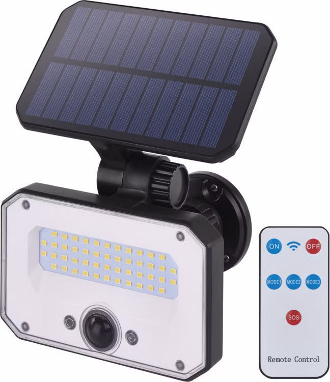LED SOLÁRNY REFLEKTOR SPILO 1500LM IP54 WW