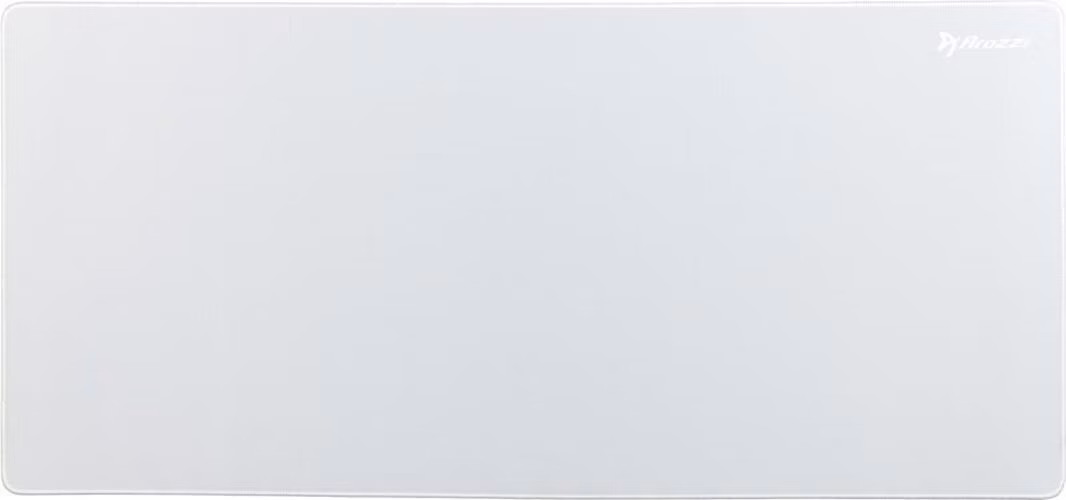 AROZZI ZONA Mousepad XL Pure White/ XL podložka na stůl/ 900x420x4 mm/ voděodolná