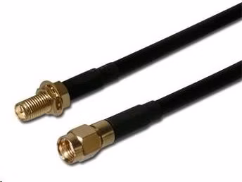 Predĺženie koaxiálnej antény WLAN SMA samec reverzný - SMA samica reverzná , 10 m