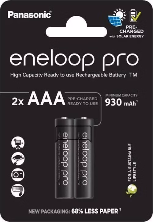 PANASONIC Eneloop pro Recharged AAA/930mAh (Blistr 2ks)