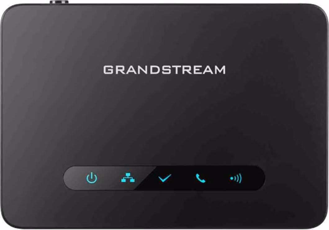 Grandstream DP750, IP DECT základnová stanice, max. 5ruček, HD voice, 10 SIP účtů, 5souběž. hovorů