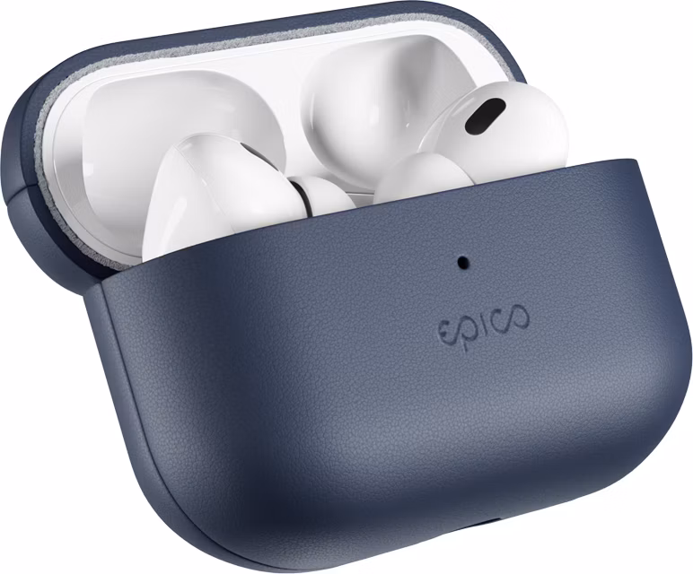 Epico Leather Case Airpods Pro 2 - modrá