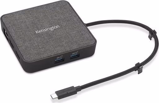 Kensington MD120U4 USB4 &amp; Thunderbolt 4 Portable Docking Station