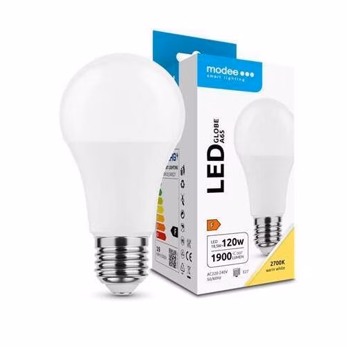 Modee E27 18,5W A65 LED teplá 2700K