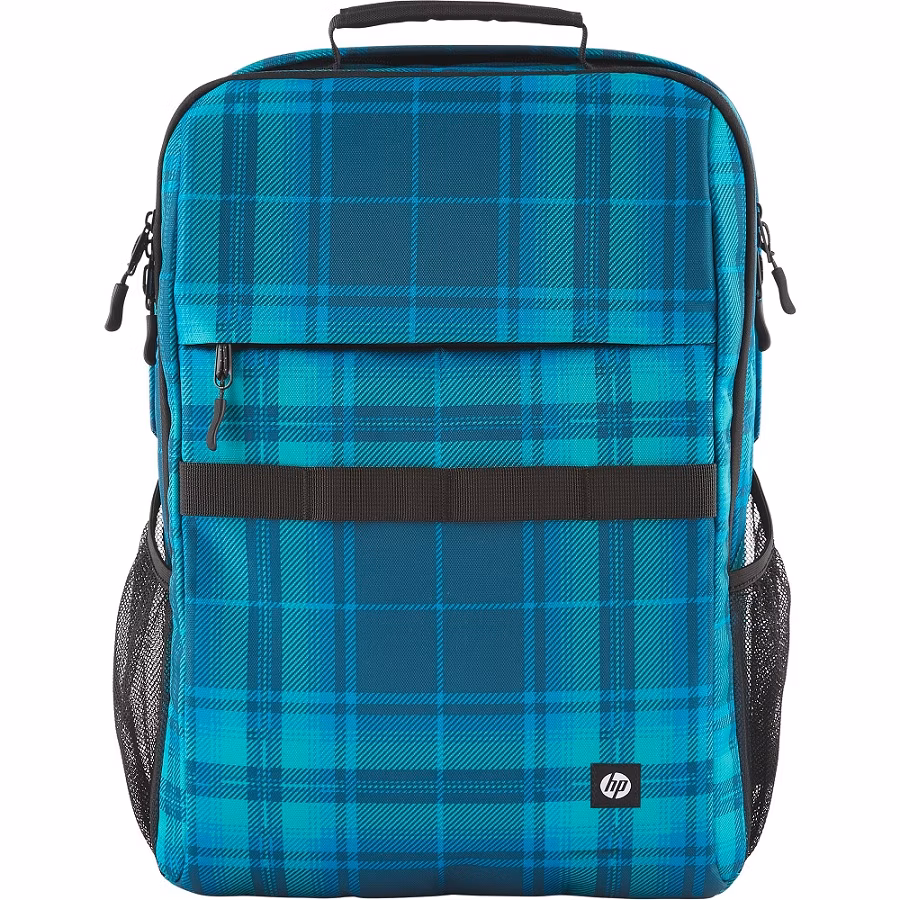 HP Campus XL Tartan plaid Backpack - Batoh