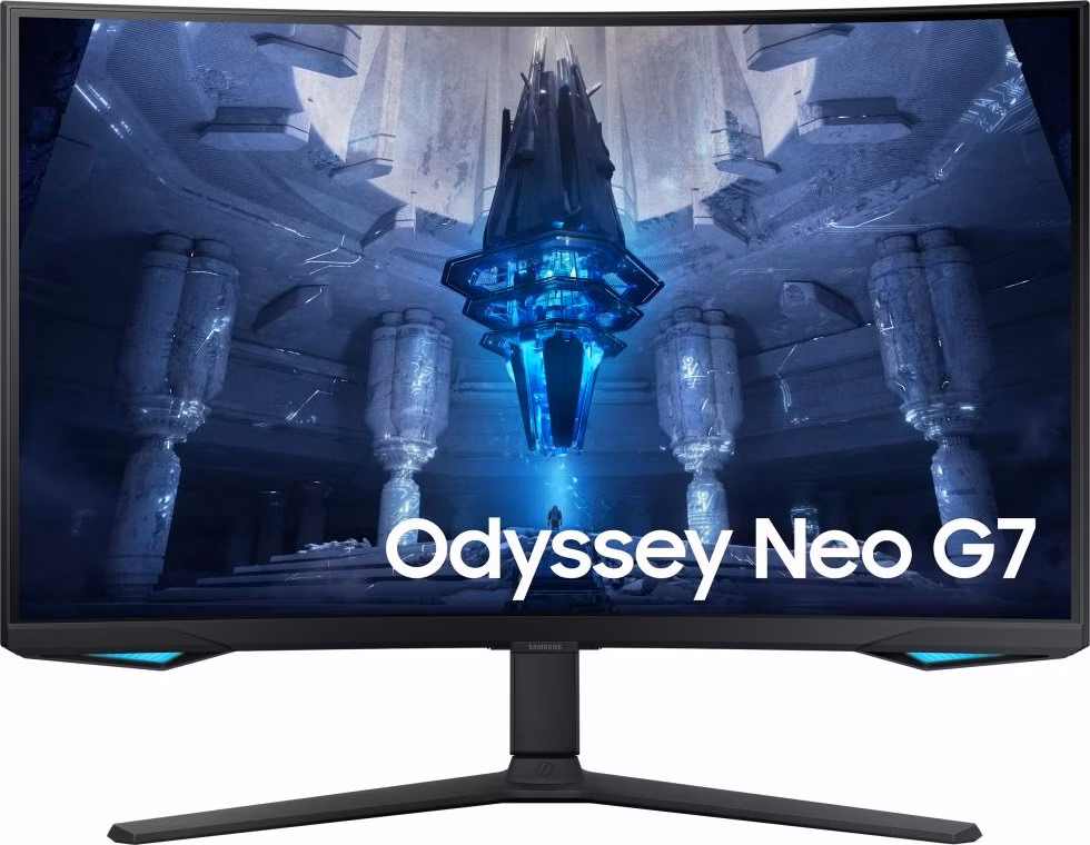 Samsung Odyssey Neo G75NB 32" / Prohnutý / 4K UHD 3840x2160 / VA 1ms / 165Hz / Jack/HDMI/DP/USB/PIVOT/VESA
