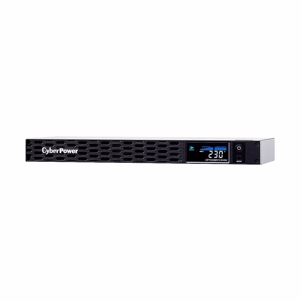 CyberPower PFC SineWave LCD GP 700VA/420W, 1U, Rack, hl.230 mm