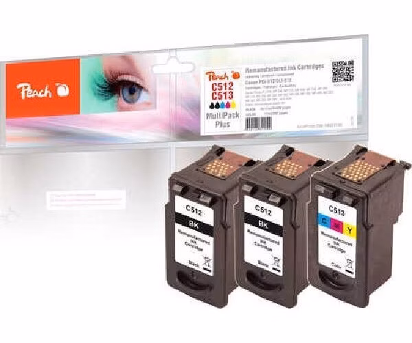 PEACH kompatibilní cartridge Canon PG-512 / CL-513 MultiPack Plus