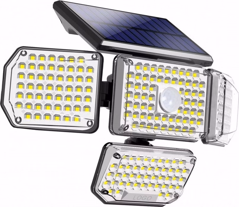 IMMAX CLOVER venkovní solární nástěnné LED osvětlení s PIR čidlem, 5W