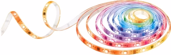 Smart Light Strip, Multicolor SPEC: 2.4 GHz Wi-Fi, 802.11b/g/n, one 16.4 ft/5m RGBW+IC LED light strip, 1000lm, 2500K~65