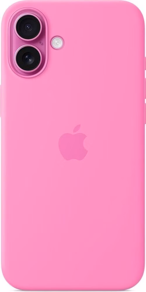 iPhone 16 Plus Silicone Case with MagSafe - Peony