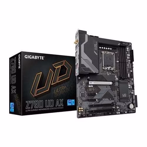 GIGABYTE MB Sc LGA1700 Z790 UD AX, Intel Z790, 4xDDR5, 1xDP, 1xHDMI, WI-FI