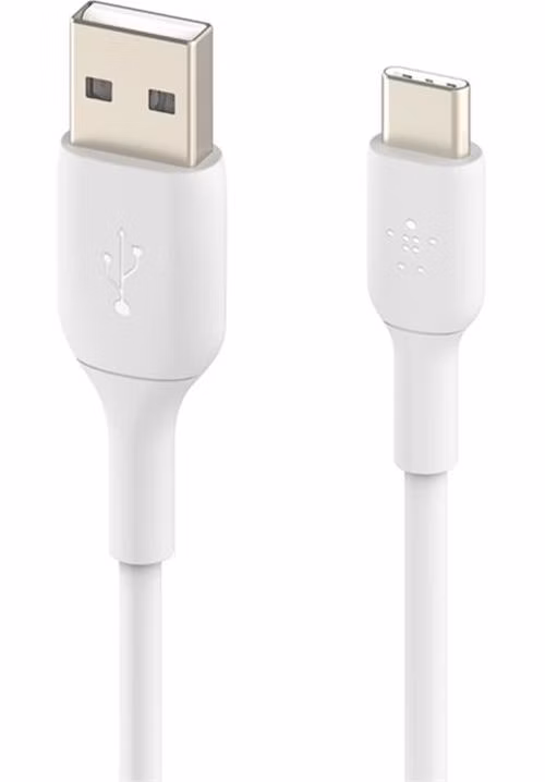 Belkin kábel Boost Charge USB-A to USB-C 2m - White