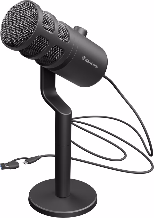 Streamovací mikrofón Genesis Radium 350D Dynamic, USB