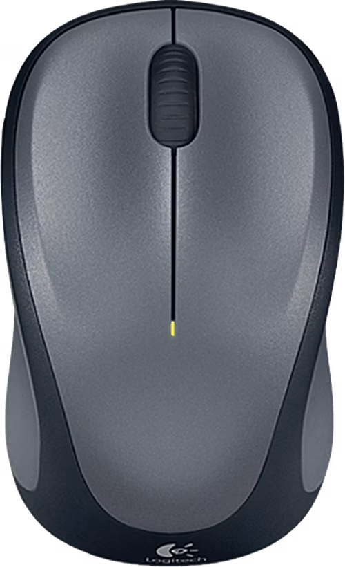 Logitech myš M235/ Bezdrátová/ Optická/ 1000dpi/ USB přijímač/ tmavě šedá (rtuť)