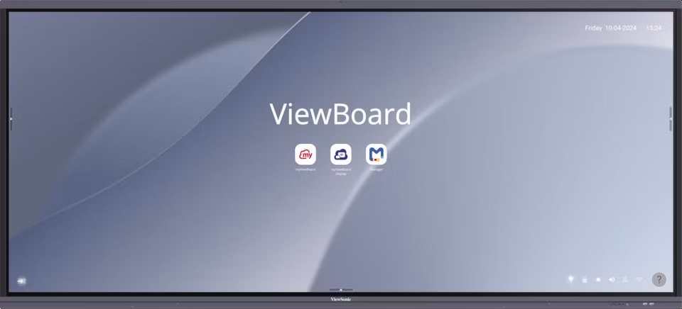 ViewSonic Flat Touch Display IFP92UW/ 92"/WUHD/128GB/8GB/450cd / Android / OPS/ HDMI/ USB-C/Subwoofer Speaker/ Black