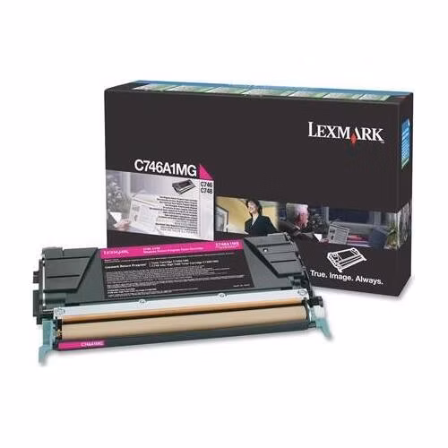Lexmark C746, C748 Magenta Return Program Toner Cartridge (7K)