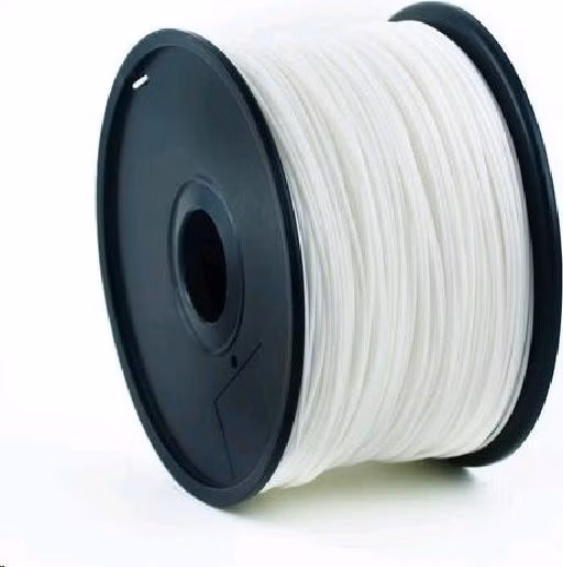 Gembird Tisková struna (filament), ABS, 1,75mm, 1kg, bílá