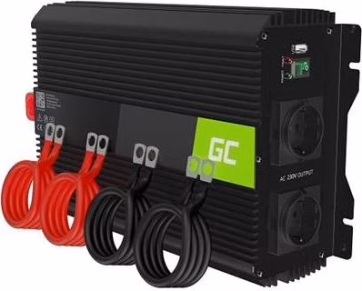 Green Cell Power Inverter PRO 12V to 230V 2000W/4000W Modified sine wave