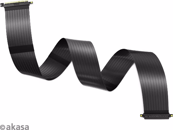 AKASA Riser black XL, 100 cm
