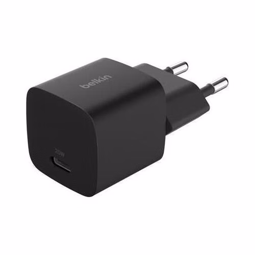Belkin BOOST CHARGE™ 25W USB-C Power Delivery PPS nástěnná nabíječka, černá