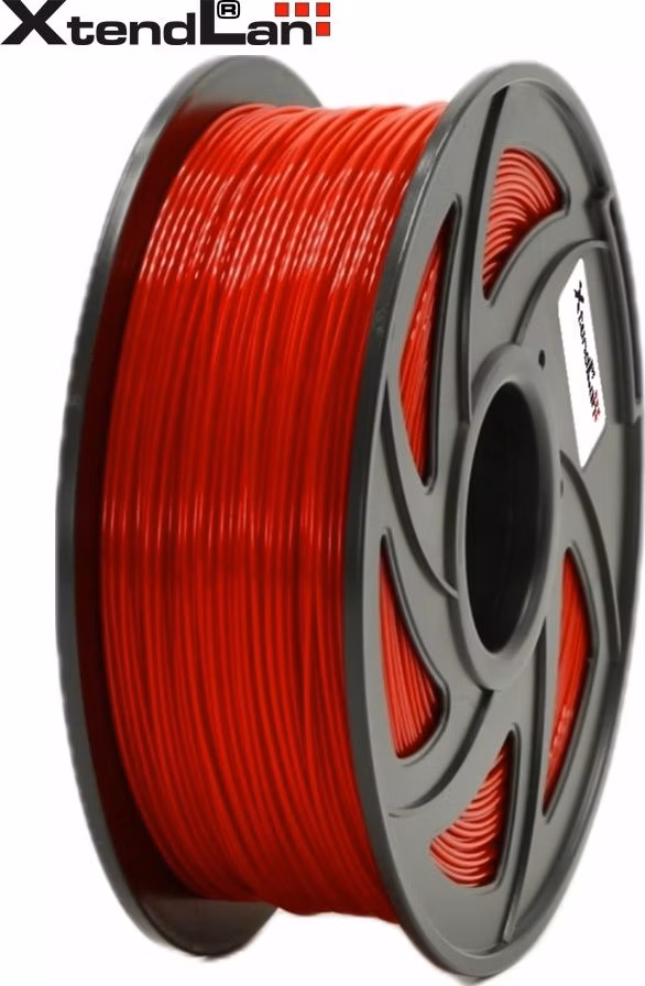 XtendLAN PETG filament 1,75mm červený 1kg