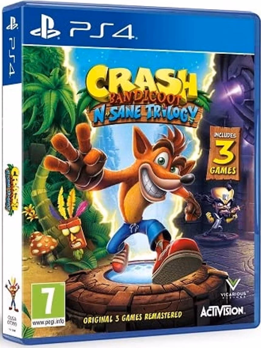 PS4 - Crash Bandicoot N.Sane Trilogy