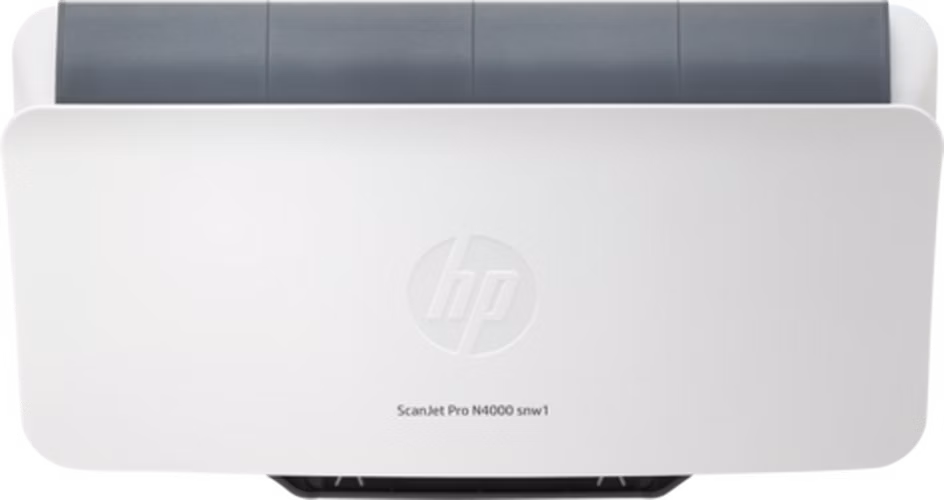 Skener HP ScanJet Pro N4000 snw1 s podávačom listov (A4, 600 dpi, USB 3.0, Ethernet, Wi-Fi, ADF, duplex)