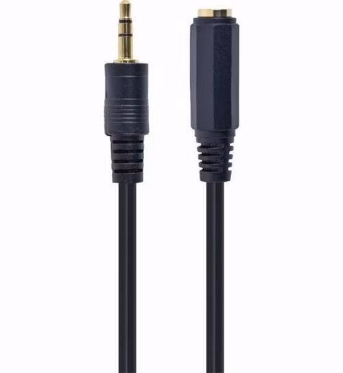 Gembird 3.5 mm stereo audio extension cable M/F, 5 m