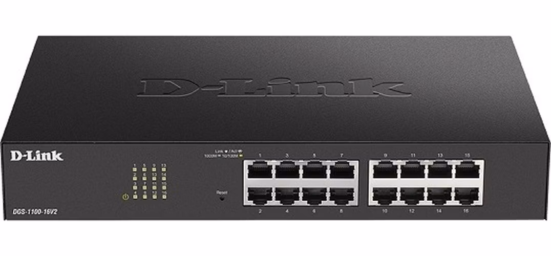 D-Link DGS-1100-16V2/E 16-Port Gigabit Smart Managed Switch